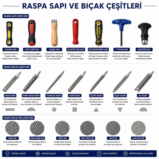 Raspa Yedek Bıçakları