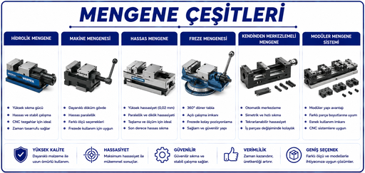 Mengene Çeşitleri
