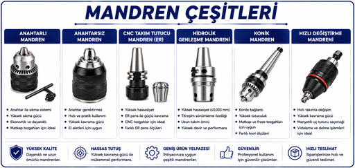 Mandren Çeşitleri