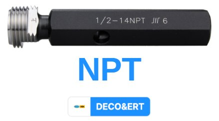 ERKEK VİDA MASTARI NPT 1/2 2B