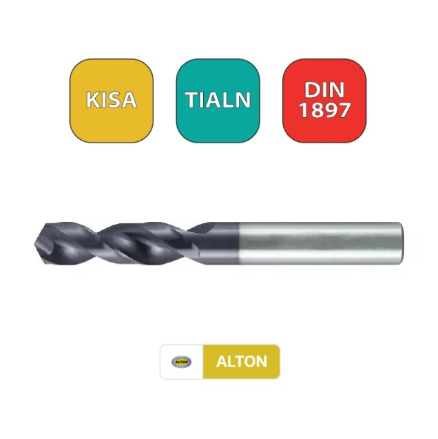 ALTON Kısa Boy Karbür Matkap Ucu - Q7X7X34X74