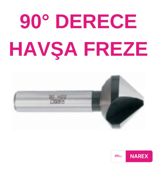 Narex 90° Havşa Freze Q40,0