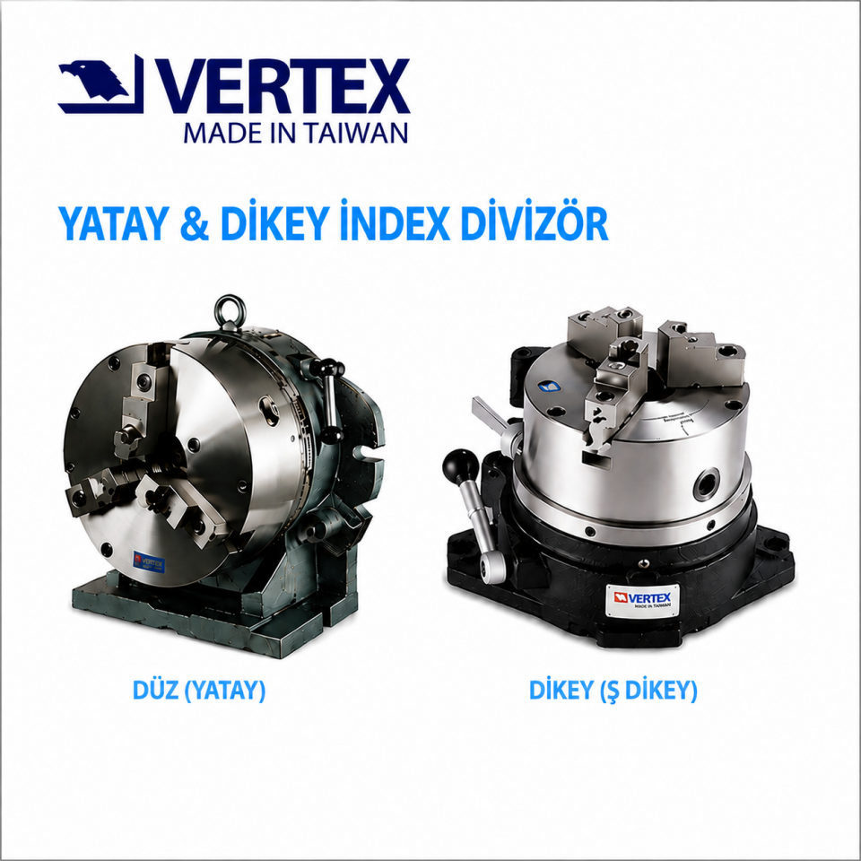 VERTEX Yatay Dikey İndeks Divizör 312 Çap