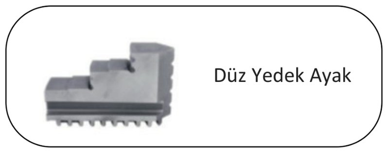 Tos Svitavy Düz Ayak Takımı - 3 Ayaklı 125X3