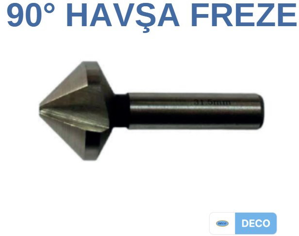 Deco 90° Havşa Freze Q5,3
