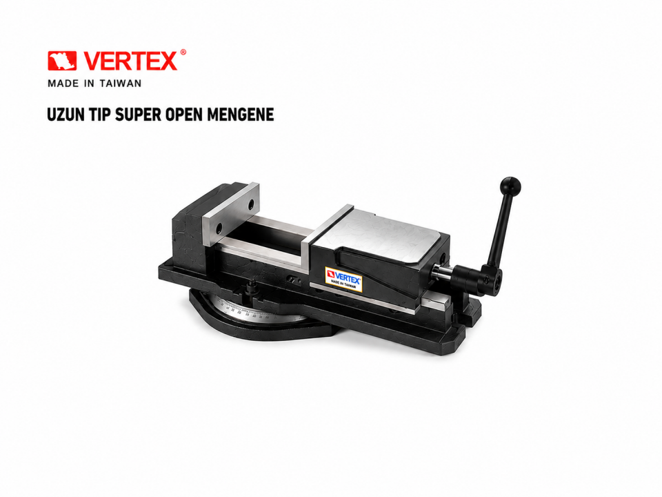 VERTEX Uzun Tip Süper Open Mengene 110*185