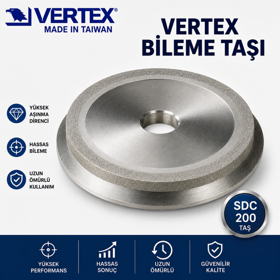 VERTEX BİLEME TAŞI SDC200 VDG 25D