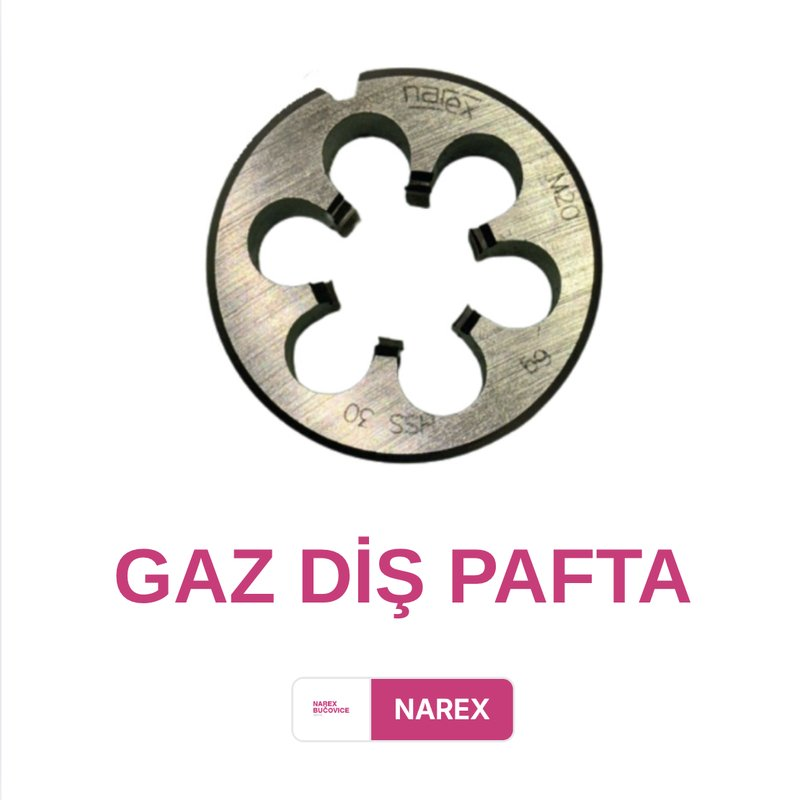 Narex Gaz Diş Pafta - G1 1/8