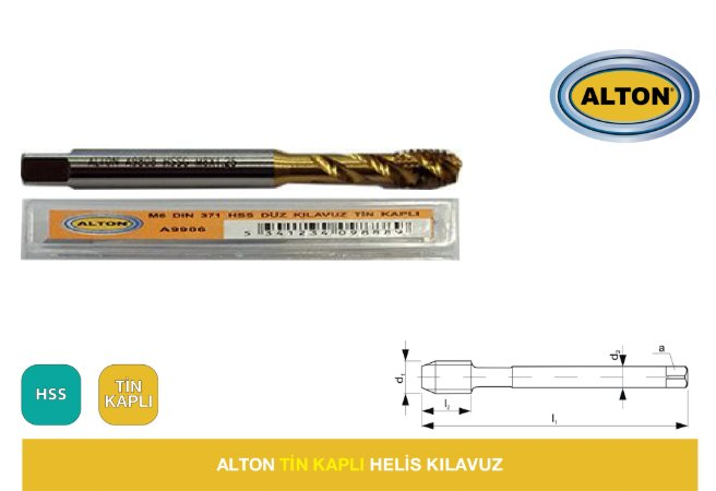 Alton M5 Tin Kaplı Helis Makine Kılavuzu