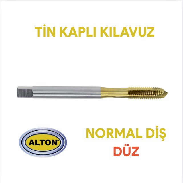 Alton M8 Tin Kaplı Düz Makine Kılavuzu
