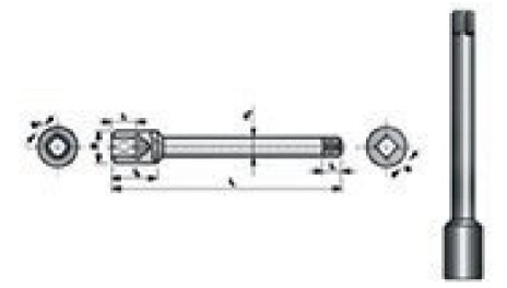 Narex Kılavuz Uzatma Kolu - 2,1 mm