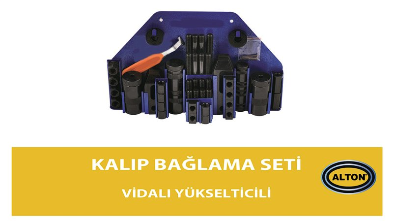 ALTON VİDALI YÜKSELTİCİLİ KALIP BAĞLAMA SETİ - M20