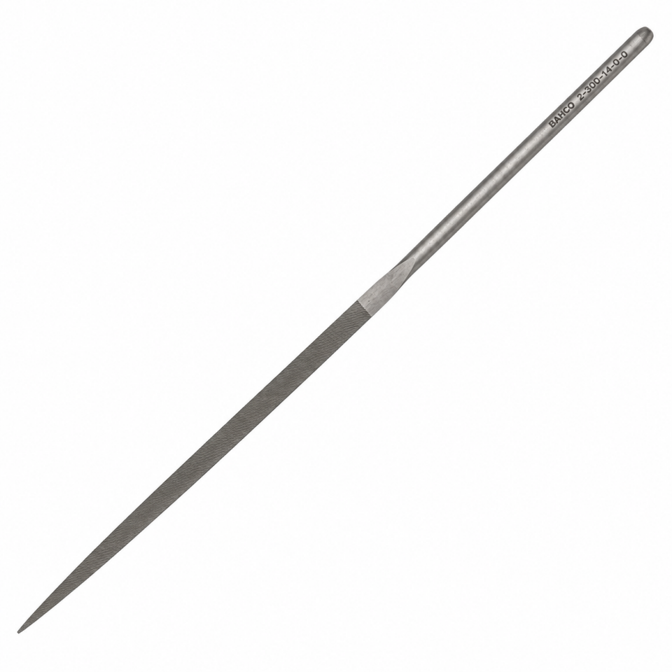 Bahco 180 mm Kaba Diş Saatçi Yuvarlak Eğe