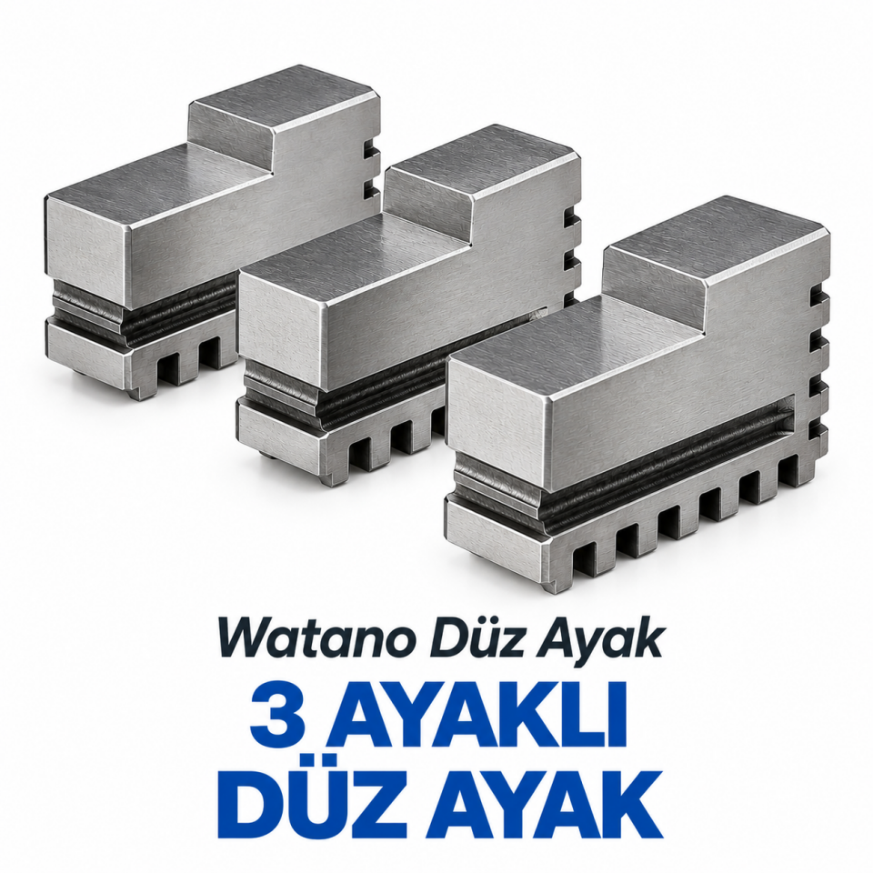 Watano 3 Ayaklı Düz Yedek Ayak Takımı 160X3
