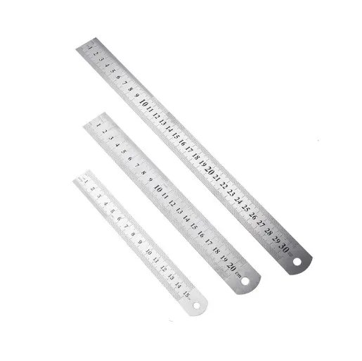 1000X30 MM Paslanmaz Çelik Cetvel