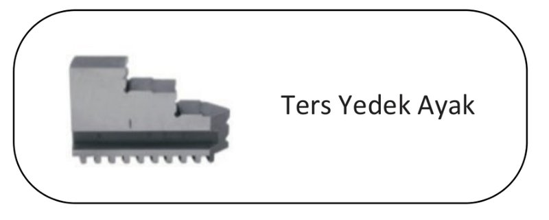 Tos Svitavy Ters Ayak Takımı - 3 Ayaklı 500X3