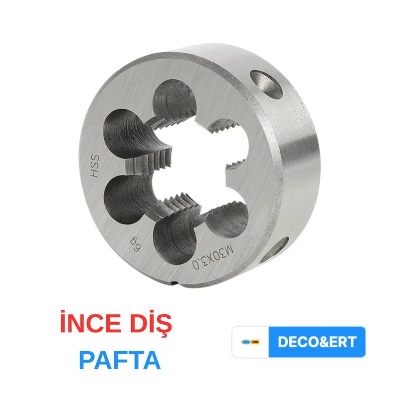 ERT İnce Diş Pafta - M12X1,25