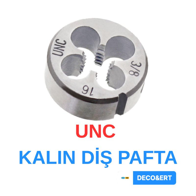ERT UNC Kalın Diş Pafta - UNC 5/16