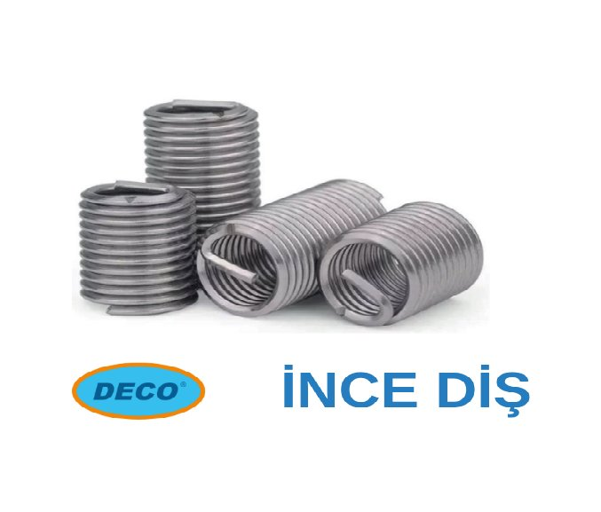 M14X1,25 İNCE DİŞ HELİCOİL YAY - 1,5D